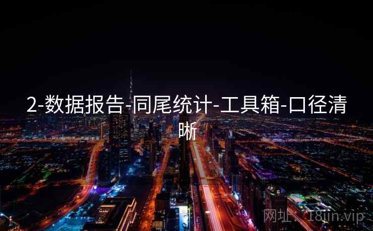 2-数据报告-同尾统计-工具箱-口径清晰